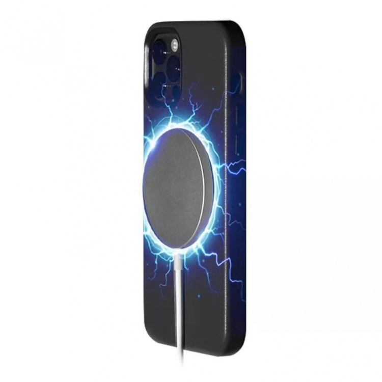 Puro iPhone 13 Pro SKYMAG Cover Leather Look, Black Puro iPhone 13 Pro SKYMAG Cover Leather Look, Black