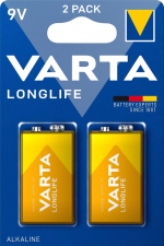 Varta Longlife 9V 2 Pack (B) Varta Longlife 9V 2 Pack (B)