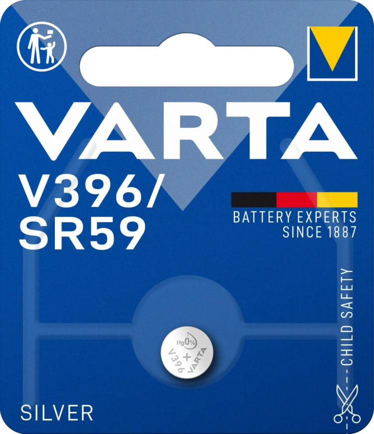 Varta V396/SR59 hopeakolikko 1 pakkaus