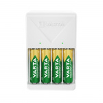 Varta Plug Charger, includes 4x AA 2100 mAh Varta Plug Charger, includes 4x AA 2100 mAh