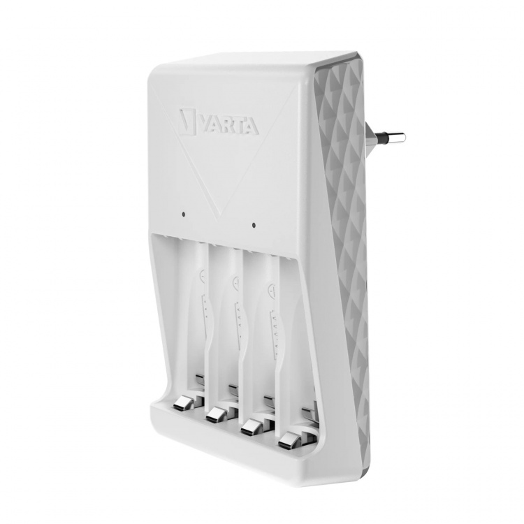 Varta Plug Charger, includes 4x AA 2100 mAh Varta Plug Charger, includes 4x AA 2100 mAh