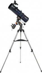 Celestron ASTROMASTER 130EQ -tähtikaukoputki + puhelinadapteri ja T2-Barlow-linssi
