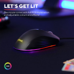 Trust GXT 924 Ybar+ Gamingmus Svart Trust GXT 924 Ybar+ Gamingmus Svart