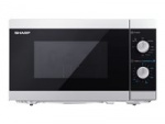 Sharp YC-MG01E-S Mikrovågsugn med grill Silver/svart Sharp YC-MG01E-S Mikrovågsugn med grill Silver/svart