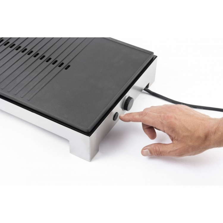 Fritel Family TG 1475 Grilli Musta/ruostumaton teräs