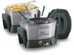 FRITEL Starter Deep Fryer / Fondue 1.5 liters Black/Gray/Silver FRITEL Starter Deep Fryer / Fondue 1.5 liters Black/Gray/Silver