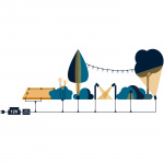 LightsOn Wally Vägglampa Up/Down 2 x5W 2x350lm 3000K