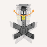 Nedis Moottoroitu TV-kattokiinnike | 23 - 65  Nedis Moottoroitu TV-kattokiinnike | 23 - 65