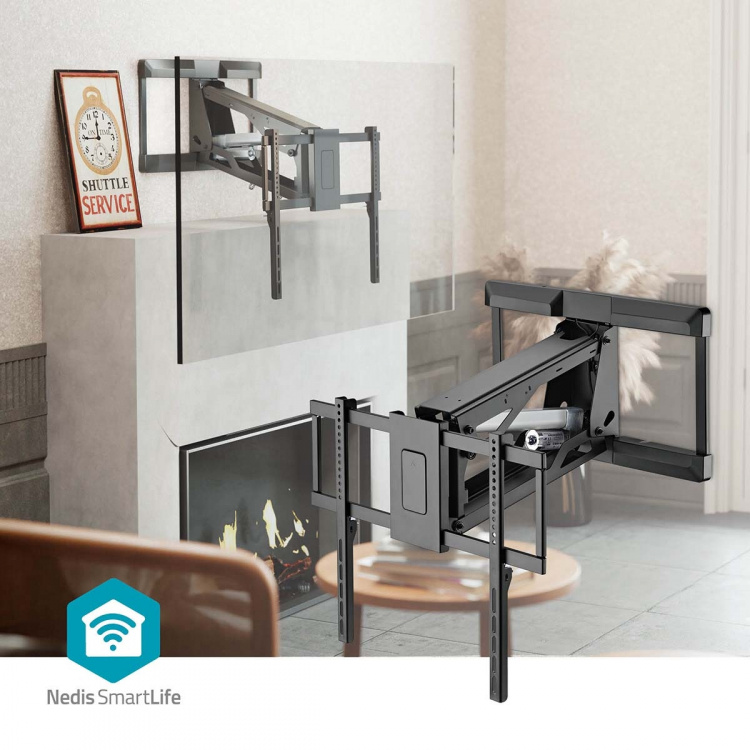 Nedis Moottoroitu TV-Seinäteline | 37 - 75  Nedis Moottoroitu TV-Seinäteline | 37 - 75