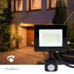 Nedis LED Valonheitin | 4000 K | Nimellisvaloteho: 1620 lm | IP44 | 1.00 m | Energialuokka: F | 220 - 240 V AC 50/60 Hz | 20 W