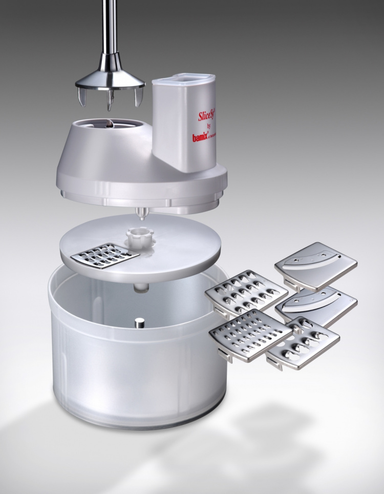 Bamix SliceSy -lisäosa, harmaa