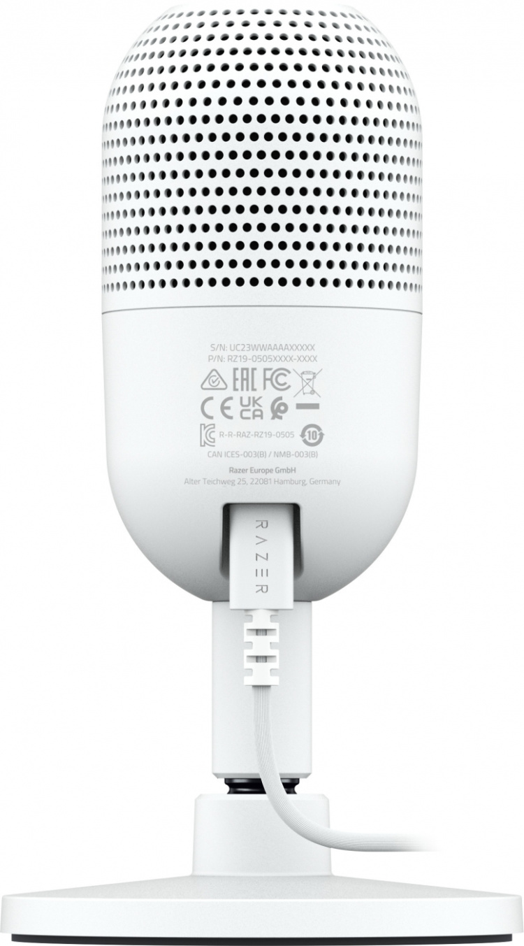 Razer Seiren V3 Mini -mikrofoni, valkoinen