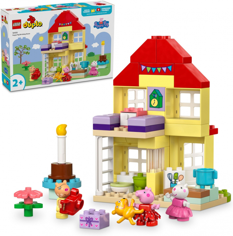 LEGO DUPLO Peppa Pig - Pipsa Possun syntymäpäivätalo LEGO DUPLO Peppa Pig - Pipsa Possun syntymäpäivätalo