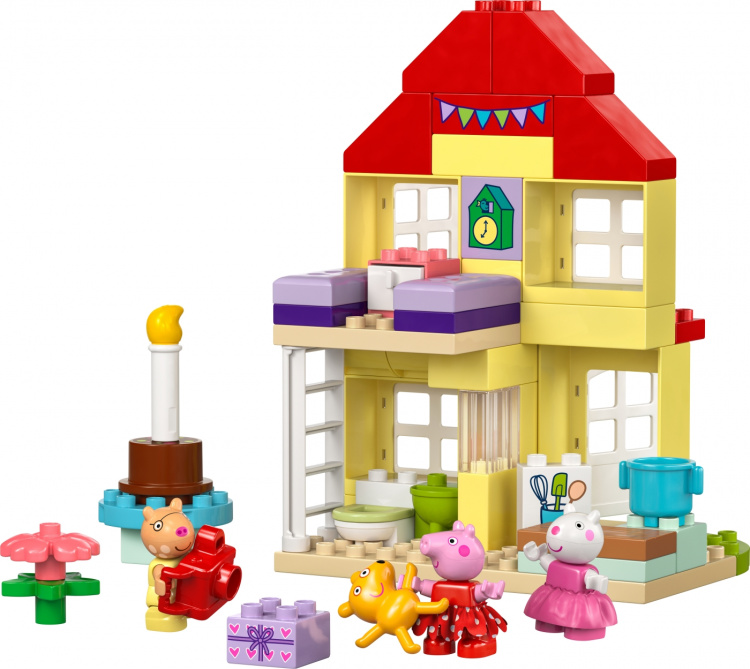 LEGO DUPLO Peppa Pig - Pipsa Possun syntymäpäivätalo LEGO DUPLO Peppa Pig - Pipsa Possun syntymäpäivätalo