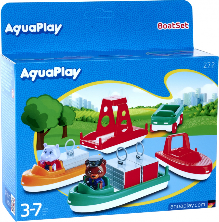 Aquaplay Boat Set -vesileikkisetti, lisäosa