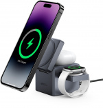 Anker 3-in-1 Cube with MagSafe -langaton latausalusta