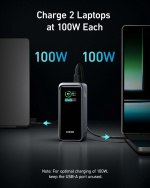 Anker Prime 200W varavirtalähde, 20000 mAh
