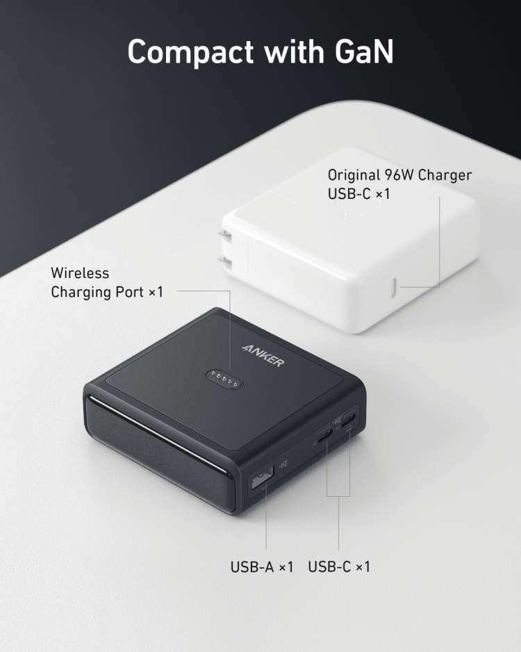 Anker Charging Base 100 W, lataustelakka