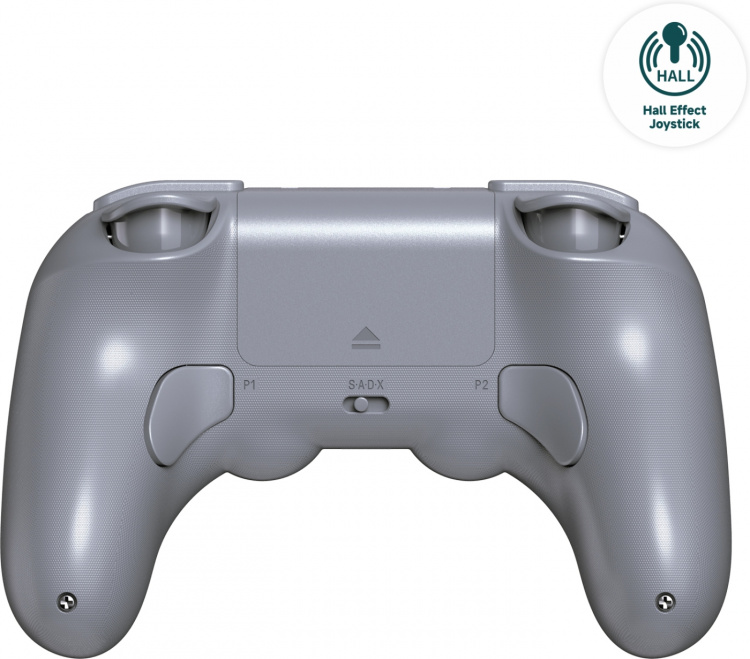 8Bitdo PRO 2 - Hall Edition -langaton peliohjain, harmaa, Switch / PC / Android