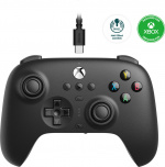 8Bitdo Ultimate Wired Controller - Hall Edition -langaton peliohjain, musta, Xbox / PC
