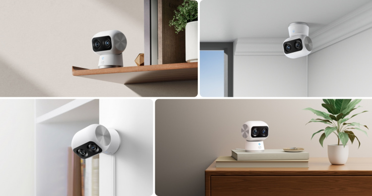 Anker eufy Indoor Cam S350 -valvontakamera sisäkäyttöön Anker eufy Indoor Cam S350 -valvontakamera sisäkäyttöön