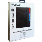 Celly BookBand Booklet Galaxy Tab S9 / Tab S9 FE, Svart