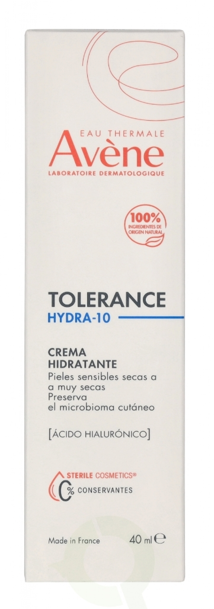 Avene Tolerance Hydra-10 Hydrating Cream 40 ml