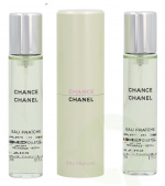 Chanel Chance Eau Fraiche Giftset 60 ml 2x Edt Spray Refill 20Ml/1x Edt Spray 20Ml - Twist and Spray