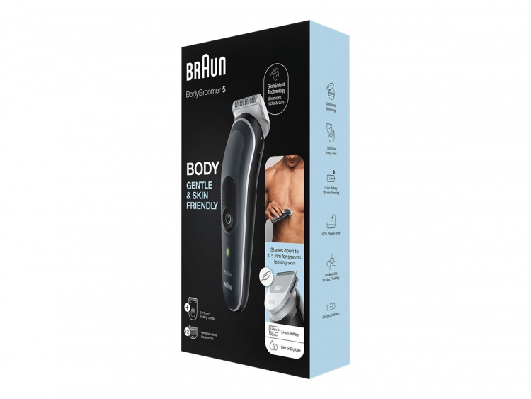 Braun White/Grey Body Trimmer BG5340