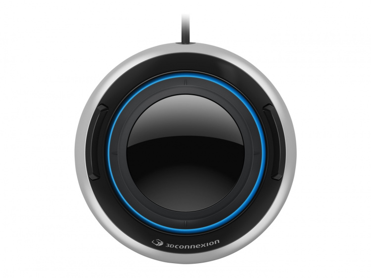 3Dconnexion SpaceMouse Compact Kabel Svart Silver 3Dconnexion SpaceMouse Compact Kabel Svart Silver