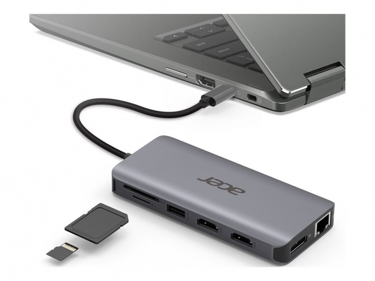 Acer 12-In-1 Type-C Adapter Dockingstation Acer 12-In-1 Type-C Adapter Dockingstation