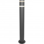 Llitt Nils Bollard Pollare 80cm E27-sockel IP44 Antracit Llitt Nils Bollard Pollare 80cm E27-sockel IP44 Antracit