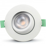 Llitt Ellen Infälld downlight Dim-to-Warm 520lm IP65 1-pack Vit Llitt Ellen Infälld downlight Dim-to-Warm 520lm IP65 1-pack Vit
