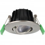 Llitt Ellen Infälld downlight Dim-to-Warm 520lm IP65 1-pack Borstad stål Llitt Ellen Infälld downlight Dim-to-Warm 520lm IP65 1-pack Borstad stål