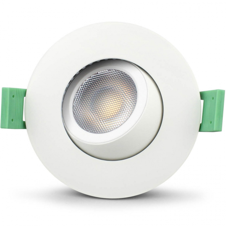 Llitt Sanna Dimbar Infälld downlight 3000K/4000K 520lm IP65 3-pack Vit Llitt Sanna Dimbar Infälld downlight 3000K/4000K 520lm IP65 3-pack Vit