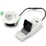 Llitt Sanna Dimbar Infälld downlight 3000K/4000K 520lm IP65 3-pack Vit Llitt Sanna Dimbar Infälld downlight 3000K/4000K 520lm IP65 3-pack Vit