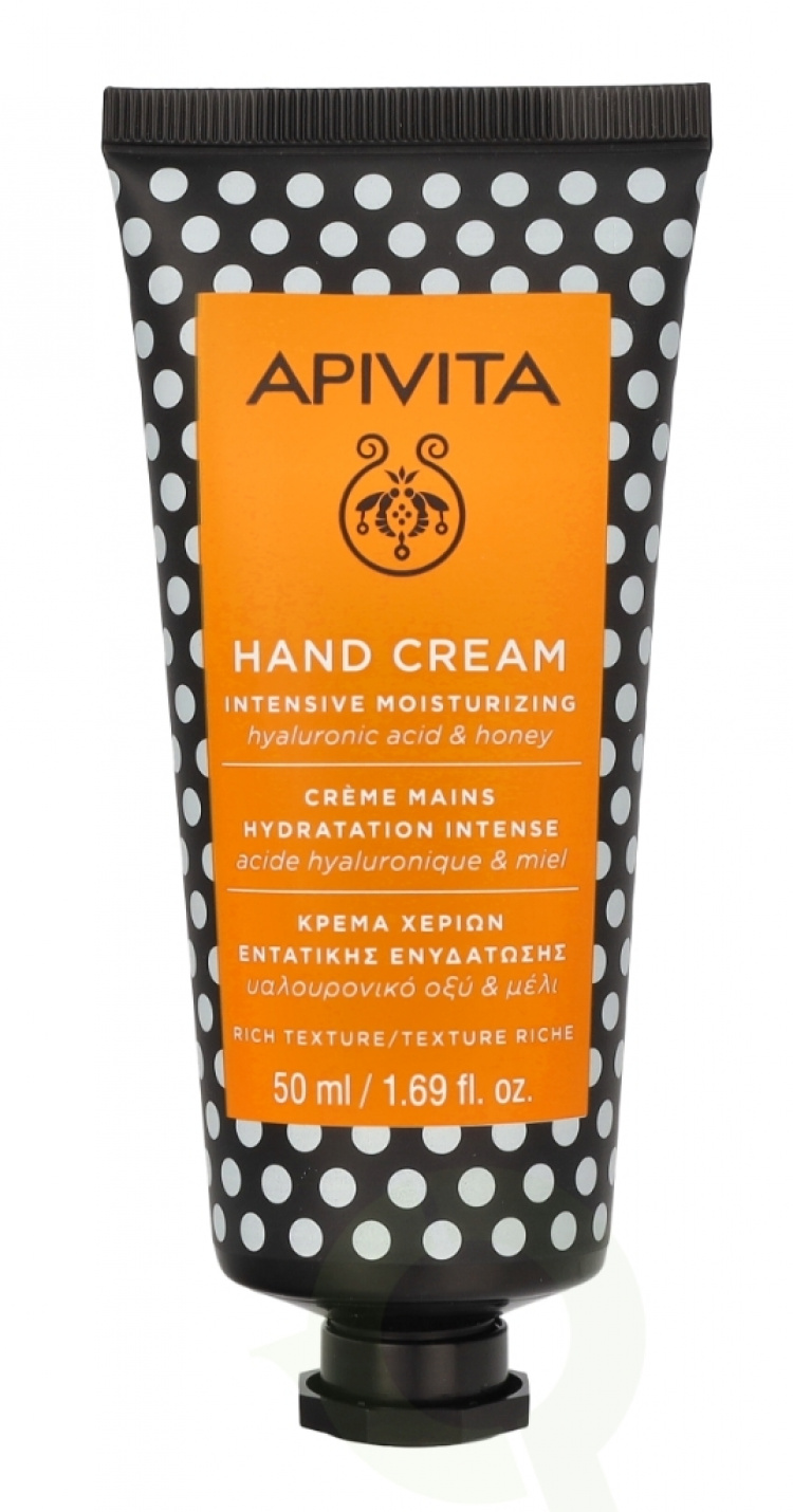 Apivita Rich Moisturizing Hand Cream 50 ml Hyaluronic Acid & honey