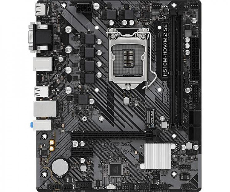 ASRock H510M-HDV/M.2 SE LGA1200 DDR4 ASRock H510M-HDV/M.2 SE LGA1200 DDR4