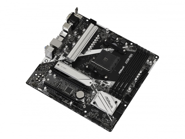 ASRock A520M Pro4 Micro-ATX AM4 AMD A520 ASRock A520M Pro4 Micro-ATX AM4 AMD A520