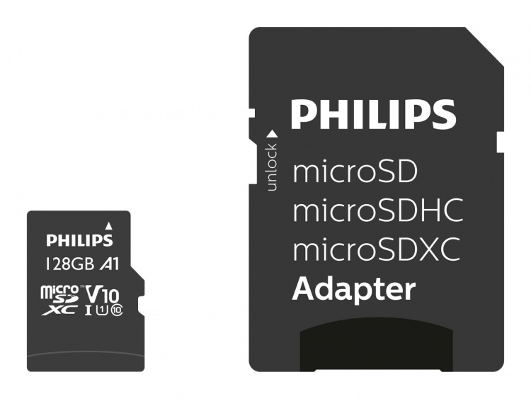Philips FM12MP45B SDXC Memory Card 128GB 80MB/s
