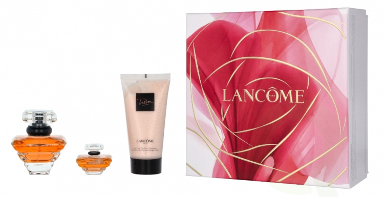 Lancome Tresor Giftset 87.5 ml Edp Spray 30ml/Edtp Spray 7,5ml/Body Lotion 50ml