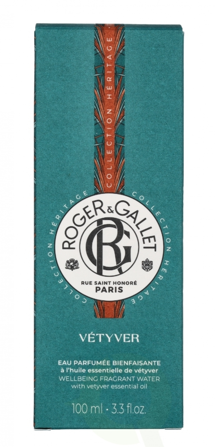 Roger & Gallet Vetyver Wellbeing Fragrant Water 100ml 100 ml