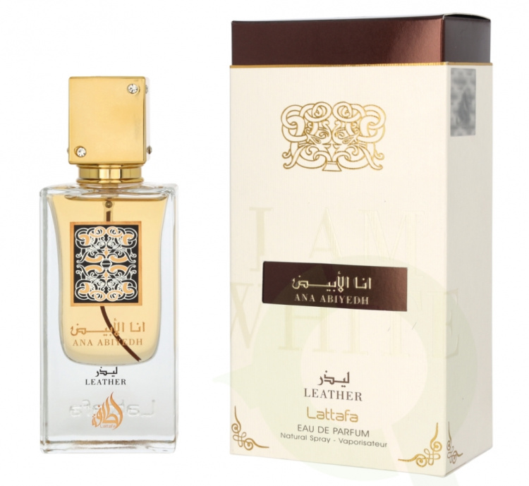 Lattafa Ana Abiyedh Leather Edp Spray 60 ml