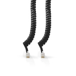 Nedis Puhelinkaapeli | RJ10 Uros | RJ10 Uros | 2.00 m | Kaapelin malli: Kierretty | Kaapelin tyyppi: RJ10 | Musta | Laatikko Nedis Puhelinkaapeli | RJ10 Uros | RJ10 Uros | 2.00 m | Kaapelin malli: Kierretty | Kaapelin tyyppi: RJ10 | Musta | Laatikko