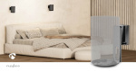 Nedis Kaiutinteline | Sopii käytettäväksi: Sonos® Era100 | Seinä | 3 kg | Kallistuva / Nivel | Kallistettava | Käänneltävä | ABS-Muovi / Metalli | Musta