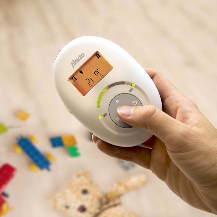 Alecto DBX120 Full Eco DECT itkuhälytin valkoinen/sininen Alecto DBX120 Full Eco DECT itkuhälytin valkoinen/sininen