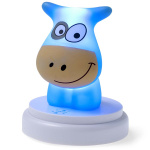 Alecto NAUGHTY COW LED yövalo lehmä sininen