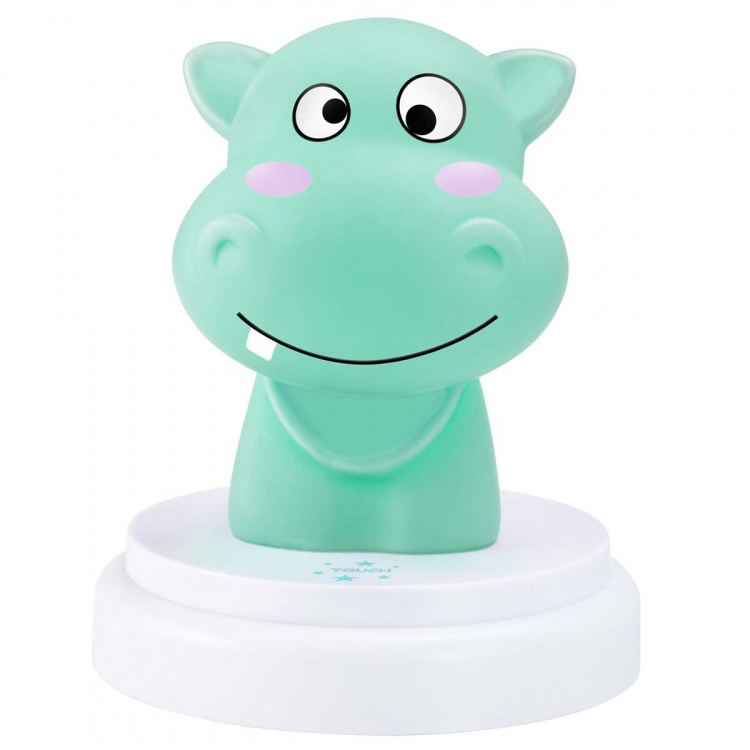 Alecto SILLY HIPPO LED yövalo virtahepo sininen Alecto SILLY HIPPO LED yövalo virtahepo sininen