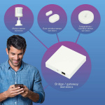 Alecto Liitäntäpiste Zigbee antureille verkkoon / internetiin Alecto Liitäntäpiste Zigbee antureille verkkoon / internetiin