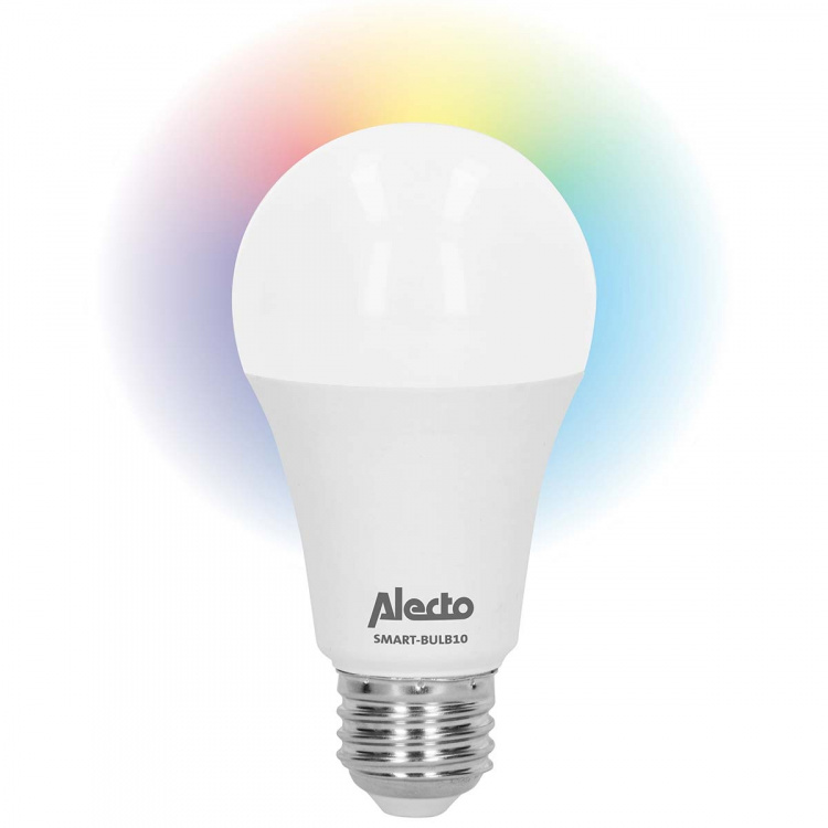Alecto Smart LED -värilamppu Wi-Fi-yhteydellä Alecto Smart LED -värilamppu Wi-Fi-yhteydellä